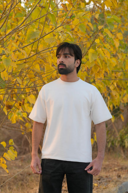 White tee